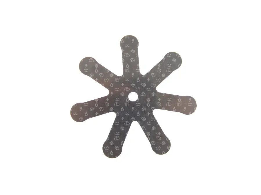 hvězdice pro ventily pro kompresory DENSO 7SB16C - 0,4 mm